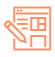 Producción de contenido y servicio de diseño gráfico_icono naranja